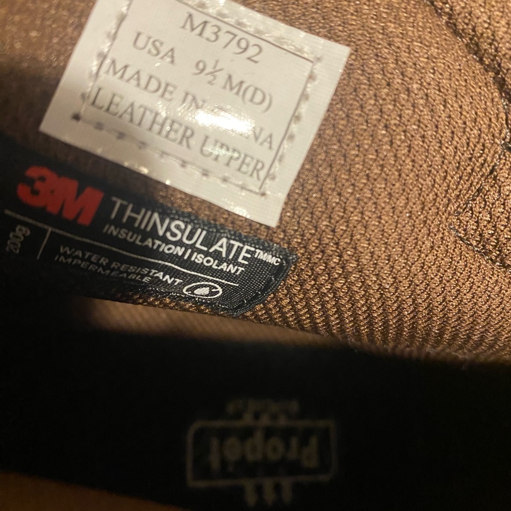 Propet Men’s Blizzard Mid-Zip Boots - Picture 8 of 8